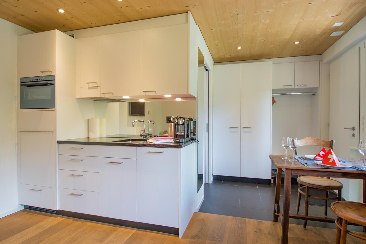Studio Riseten Adelboden Exterior foto